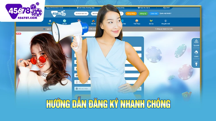 Đăng ký nhanh chóng tiện lợi